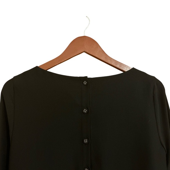 Banana Republic Ruffle-Cuff Button- Back Dress - Size 2P - Picture 10 of 14